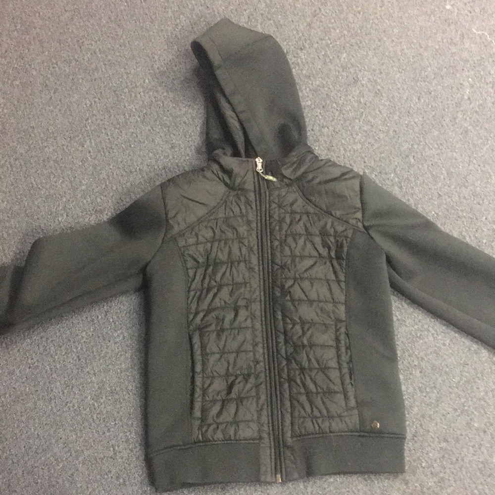 Kids Hooded Jacket - Black